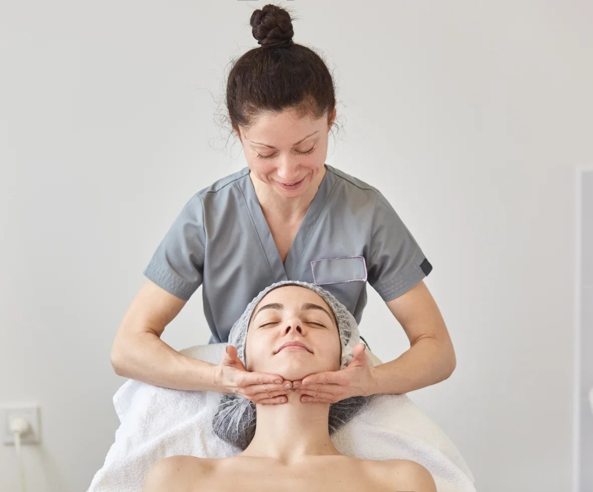 A relaxing skincare treatment at Bare Beauty